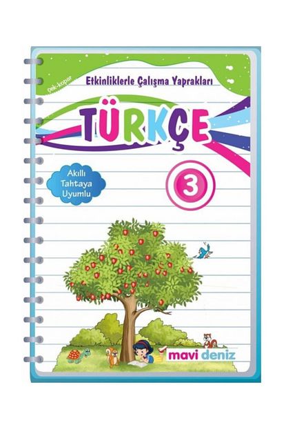 Mavi Deniz Yayinlari 3 Sinif Turkce Trendyol