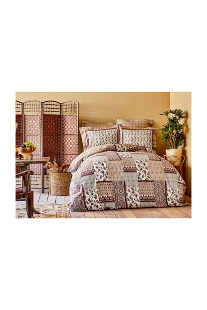 Karaca Home Maryam Bordo Superking Nevresim Takimi Trendyol