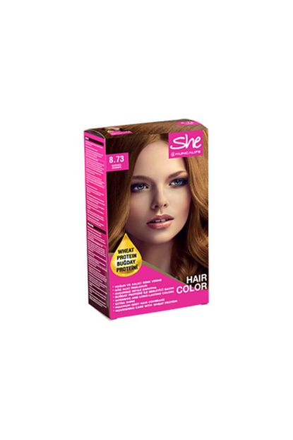 Huncalife She Natural Color Sac Boyasi 8 73 Karamel Trendyol