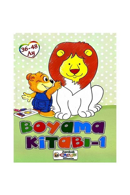 Temel 4 6 Yas Boyama Kitabi 1 Zambak Yayinlari Trendyol