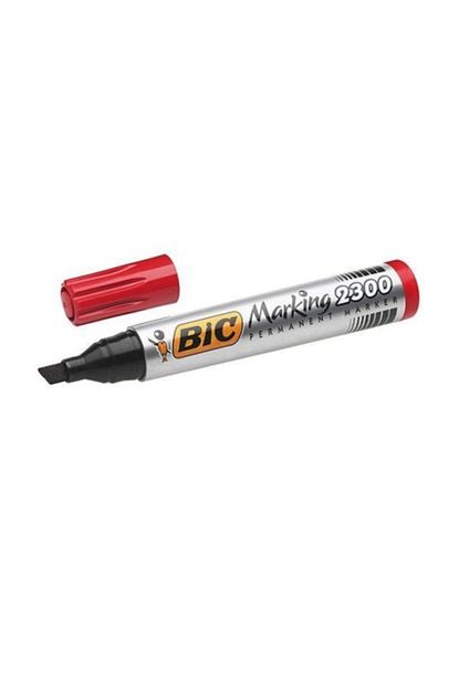 bic 2300 marking kirmizi kece kalem