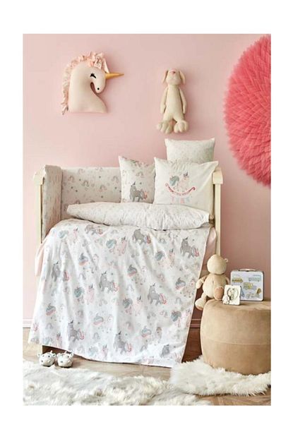 Karaca Home Digna Pembe Ranforce Bebek Uyku Seti Trendyol