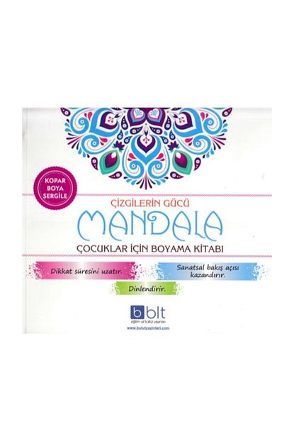 Bulut Yayinlari Cizgilerin Gucu Mandala Cocuklar Icin Boyama Kitabi Trendyol