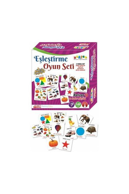 Zekice Eslestirme Oyun Seti Turkce Ingilizce Trendyol