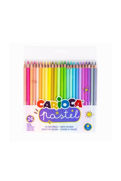 Carioca 24 Lu Pastel Renkler Kuruboya 43310 Trendyol
