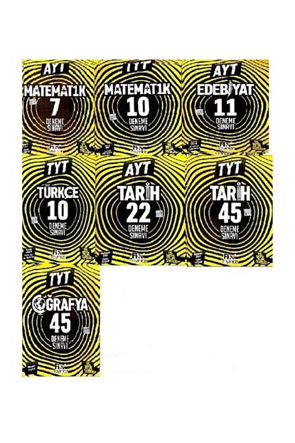 Fix Yayinlari Tyt Ayt Esit Agirlik Deneme Sinavi Seti Trendyol