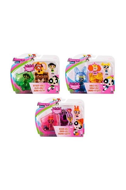 Spinmaster Samatli Powerpuff Girls Aura Arac Seti Kiz Cocuk Oyuncak Figurler 3 Figur Birlikte Trendyol