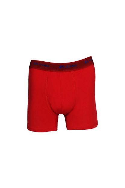 Nehir E5 Istanbul Kirmizi Erkek Boxer Likrali Trendyol