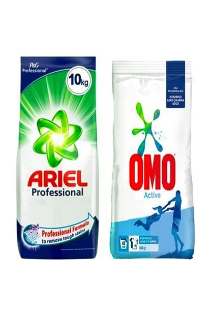 Ariel Professional 10kg Ve Omo Active 10 Kg Ikli Set Trendyol