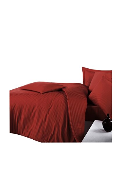 Ozdilek Cift Kisilik Line Pamuk Saten Nevresim Takimi Bordo Fiyati Yorumlari Trendyol