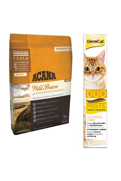 Acana Wild Prairie Kedi Mamasi 1 8 Kg Gimcat Duo Paste Peynirli Multi Vitamin 50gr Trendyol