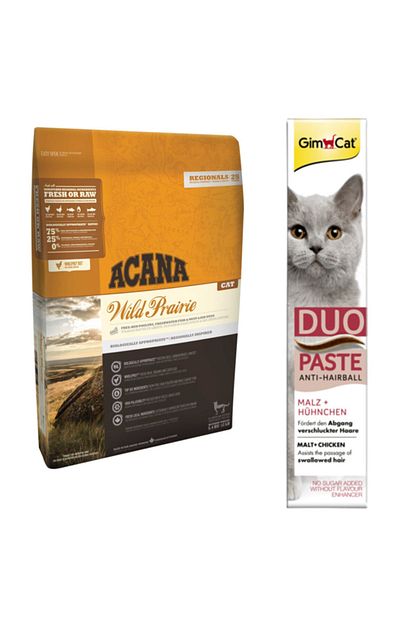 Acana Wild Prairie Kedi Mamasi 1 8 Kg Gimcat Duo Paste Tavuklu Anti Hairball Malt 50gr Trendyol