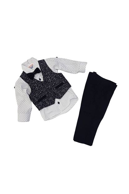 Terry Kids Erkek Bebek Lacivert 3 Dugme Smokin Takim Elbise 9740 Mnk03267 Trendyol