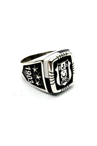 Ebrartesbihgumus Gumus Besiktas Taraftar Yuzugu Erkek Trendyol