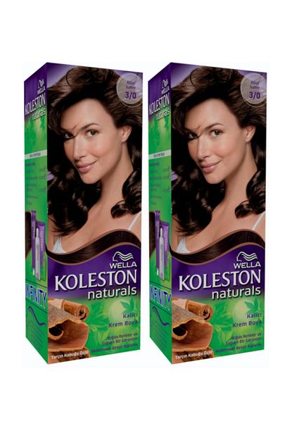 Wella 2 Li Koleston Naturals 3 0 Koyu Kahve Kalici Krem Sac Boyasi Trendyol