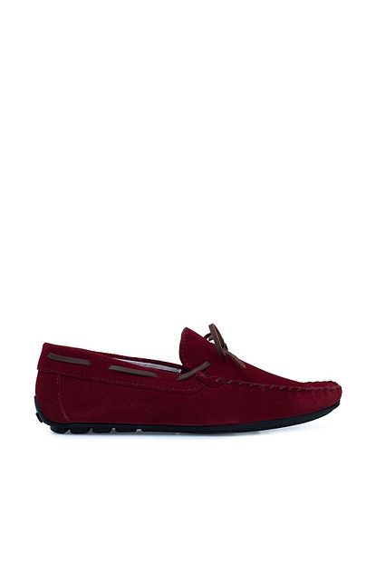 Navigli Hakiki Deri Bordo Suet Erkek Ayakkabi 56442311s Trendyol