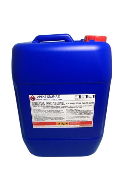 Apeks Mobilya Ahsap Ve Tutkal Temizleme Solventi Emsol Material 30 Kg Trendyol
