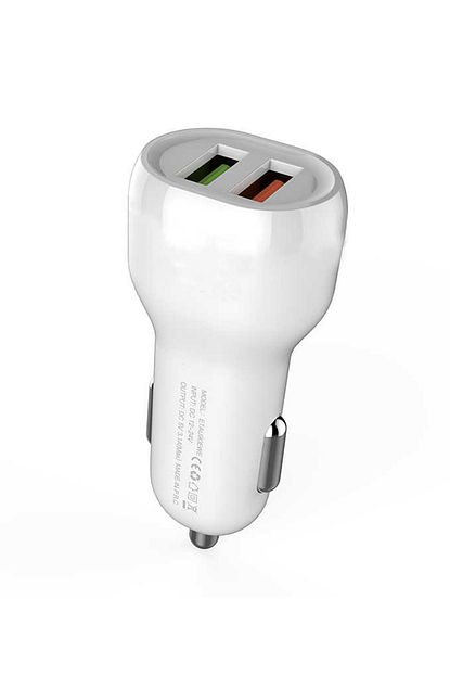 Aksesuarizm Lenovo Vibe P1 Icin Cift Usb Li 3 1a Arac Sarj Cihazi Trendyol