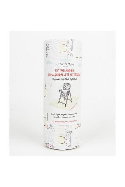 Olive Mom Design Tek Kullanimlik Mama Sandalyesi Ve Aktivite Ortusu 16 Adet Trendyol