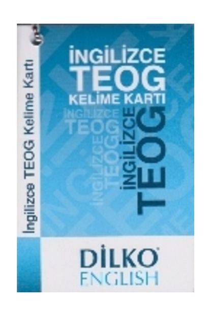 Dilko Yayincilik Ingilizce Teog Kelime Karti Trendyol