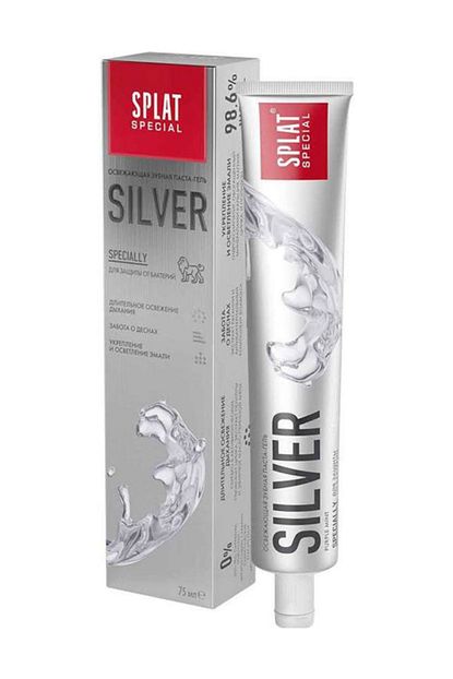 Splat Silver Dis Macunu 75 Ml Trendyol