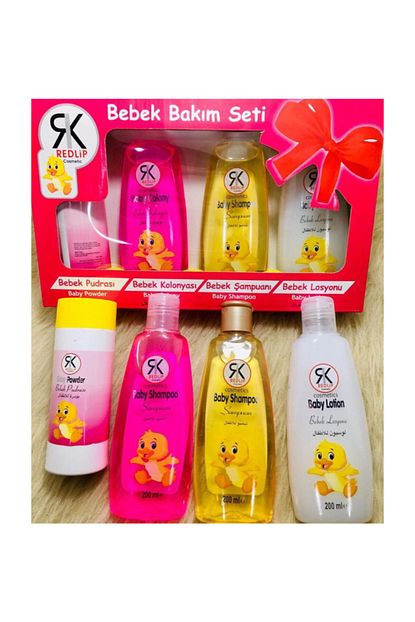 Redlip Cosmetic 4 Lu Bebek Bakim Seti Trendyol