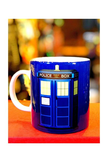 Retina Shop Doctor Who Police Box Kupa Bardak Doktor Who Trendyol