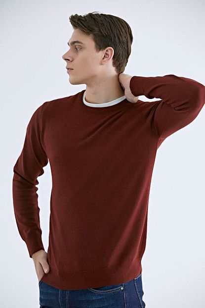 D S Damat Ds Damat Kazak Regular Fit Kiremit Renk Trendyol