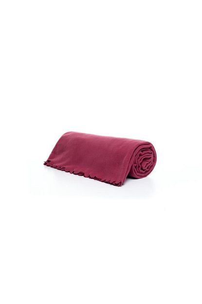 Nzr Group Kinghome Polar Battaniye Cift Kisilik Duz Renk 185x210 Cm Murdum Trendyol