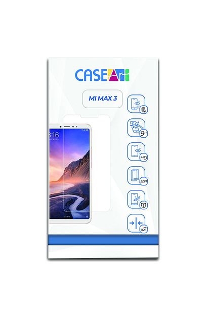 caseart xiaomi mi max 3 temperli ekran