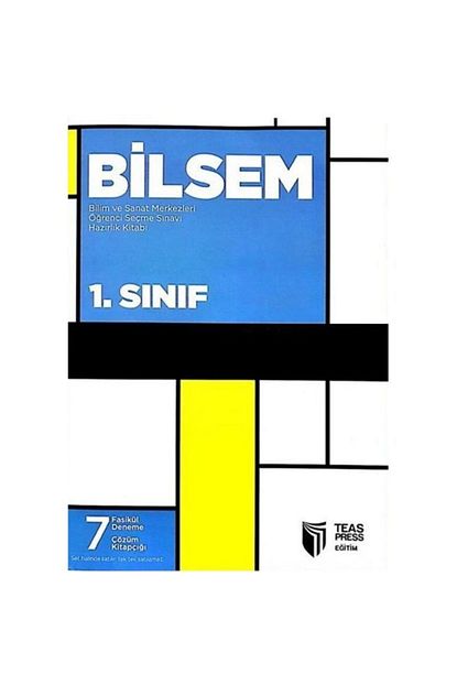 Teas Press Yayinlari Teas Press Bilsem 1 Sinif Cozumlu 7 Fasikul Deneme Trendyol