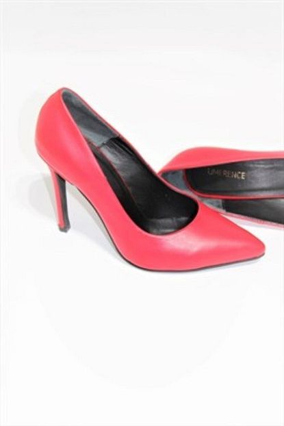 Limerence Ayakkabi Kadin Kirmizi Deri Stiletto Trendyol