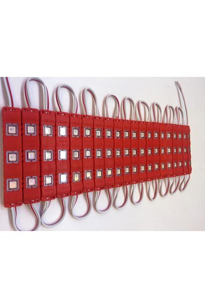 Alles Kirmizi Mercekli Modul Led 5054 20 Adet Trendyol