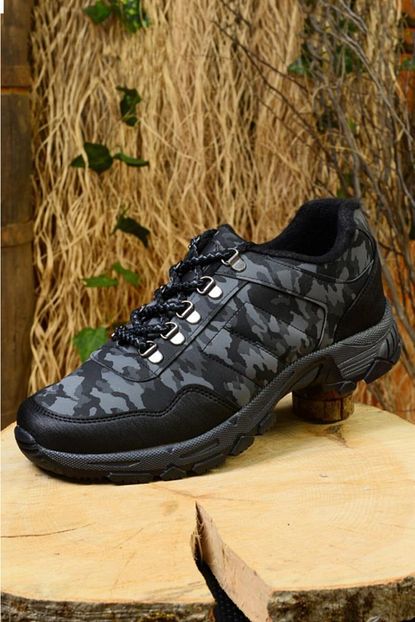 Royjones Erkek Gri Outdoor Trekking Yuruyus Ayakkabisi Rj1000 Trendyol