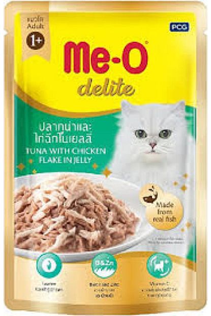 Me O Delite Tuna With Chicken Jelly Tuna Balikli Tavuklu 70 Gr Trendyol