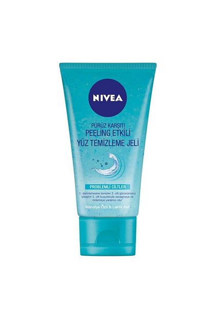Nivea Pure Effect Puruz Karsiti Peeling Etkili Yuz Temizleme Jeli 150 Ml Trendyol