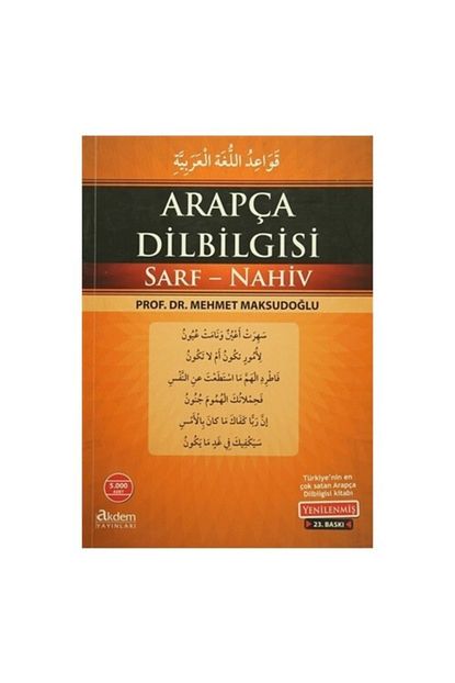 Arapcayi Ogreten Kitap Mehmet Maksudoglu 39 Tl Kapida Ode Akdem 2017