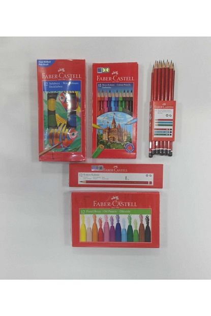 boya seti kuru boya sulu boya pastel boya kursun kalem