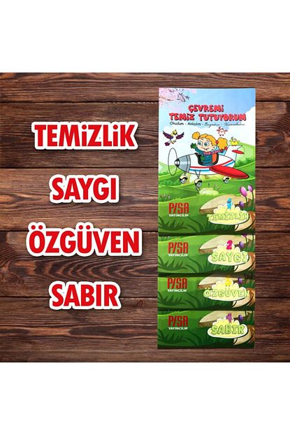 Harika Cocuk Yayinlari 4 7 Yas Boyamali Degerler Egitimi Hikaye Seti 4 Kitap Trendyol