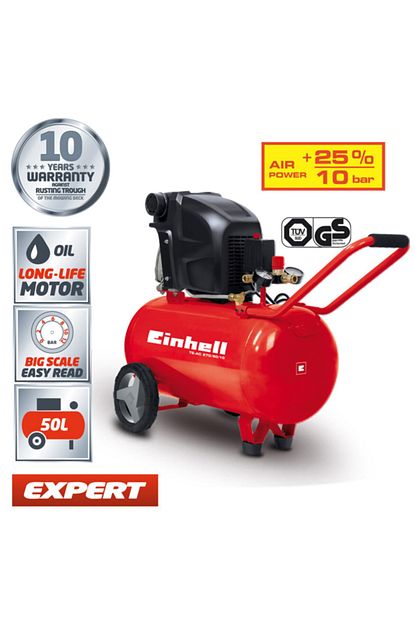 einhell te ac 270 50 10 50 lt kompresor 10 bar 1 8 kw fiyati yorumlari trendyol