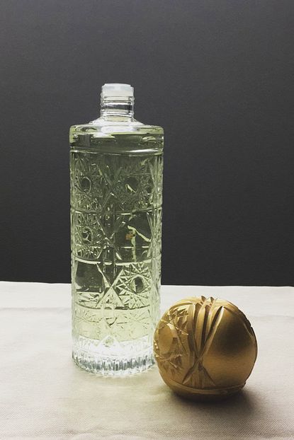 Decostyle El Yapimi Kesme Dekor Kolonya Sisesi 80 Limon Kolonyasi Hediye Trendyol