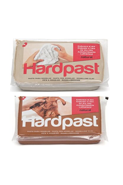 Hardpast Naturel Seramik Hamuru Beyaz 1000 Gr Ve Toprak 1000 Gr Ikili Ayri Renkler Trendyol