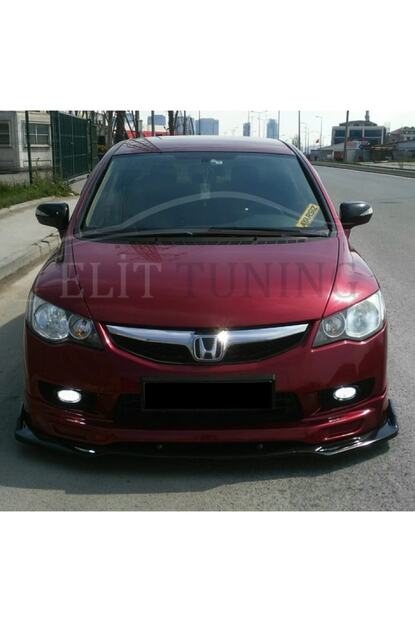 Elittuning Honda Civic Fd6 On Lip On Tampon Eki 3 Parca Parlak Siyah Trendyol