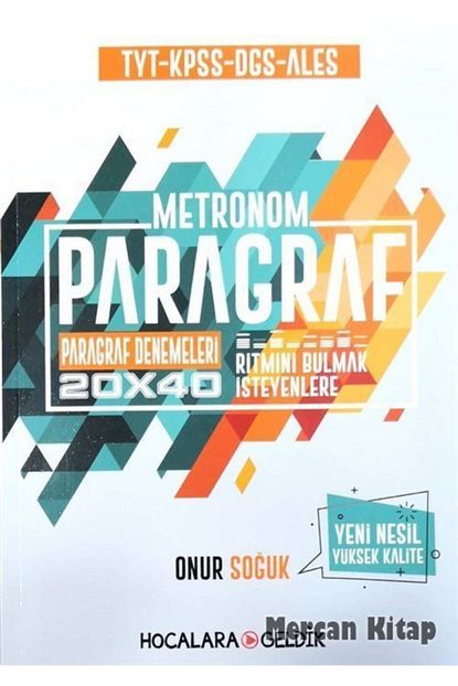 Sinav Yayinlari Paragraf Metronom 20x40 Paragraf Denemeleri Trendyol