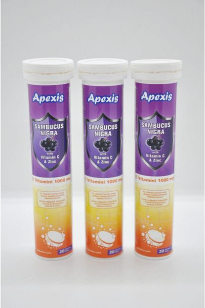 apexis sambucus nigra vitamin c zinc
