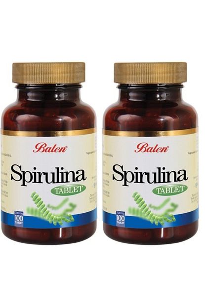 balen spirulina tablet 300 mg 100 x 2 kutu