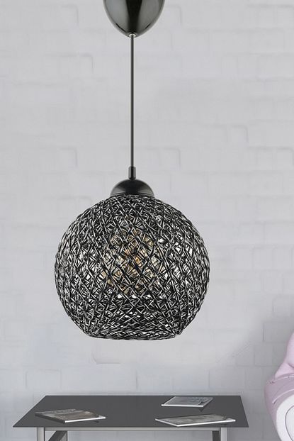 Mudulight Balle Siyah Beyaz Top Sarkit Avize Md071 Trendyol