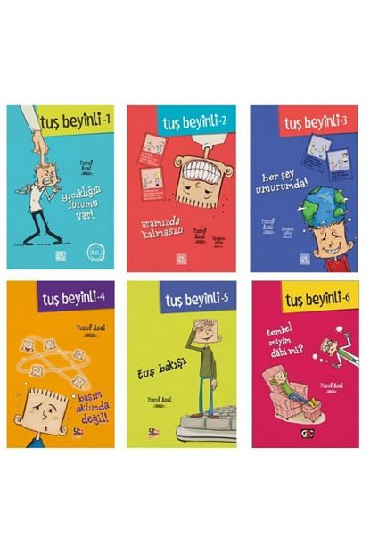 Nesil Cocuk Yayinlari Tus Beyinli Kitap Seti 6 Kitap 8 Yas Ve Uzeri Trendyol