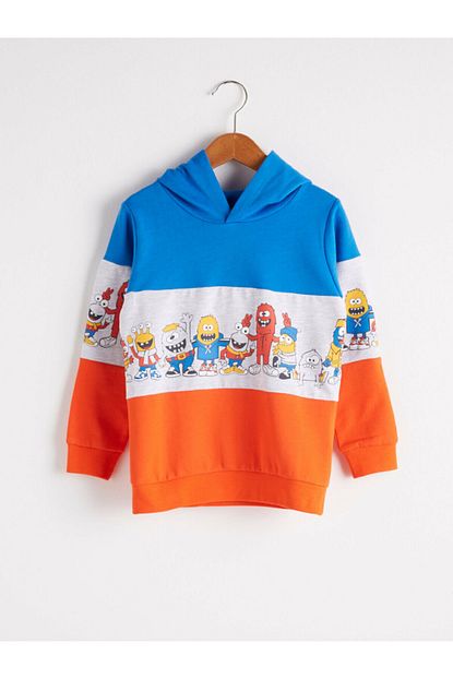 Lc Waikiki Erkek Cocuk Koyu Mavi Gyw Sweatshirt Trendyol