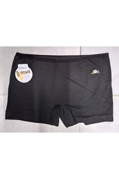 kadin siyah modal 6 li boxer sort